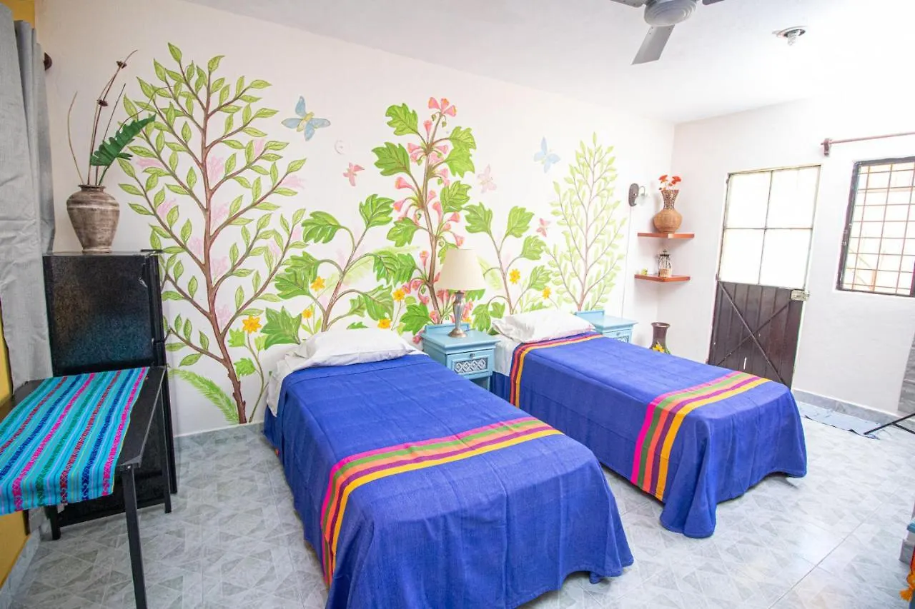 Penzion Hotel La Casa Del Almendro Playa del Carmen Mexiko